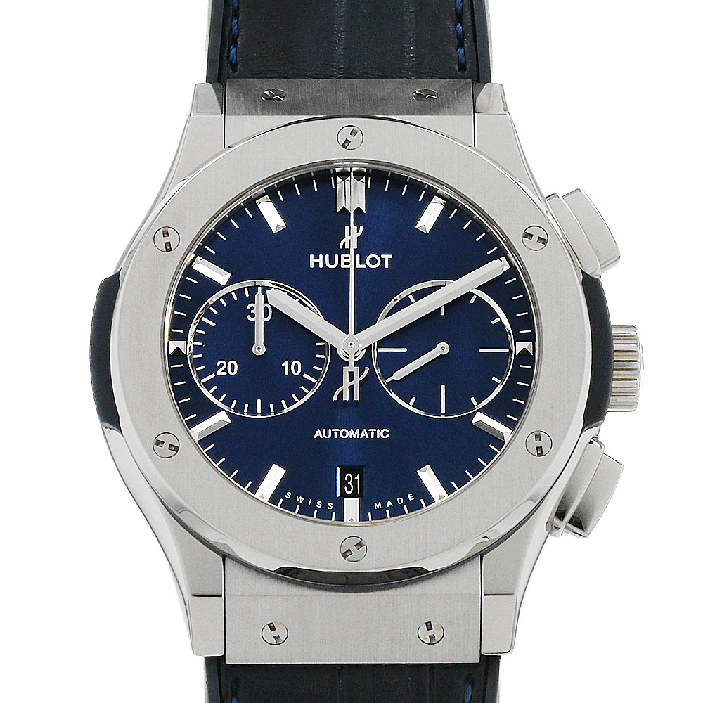 クラシックフュージョン クロノグラフ チタニウム ブルー 521.NX.7170.LR メイン画像