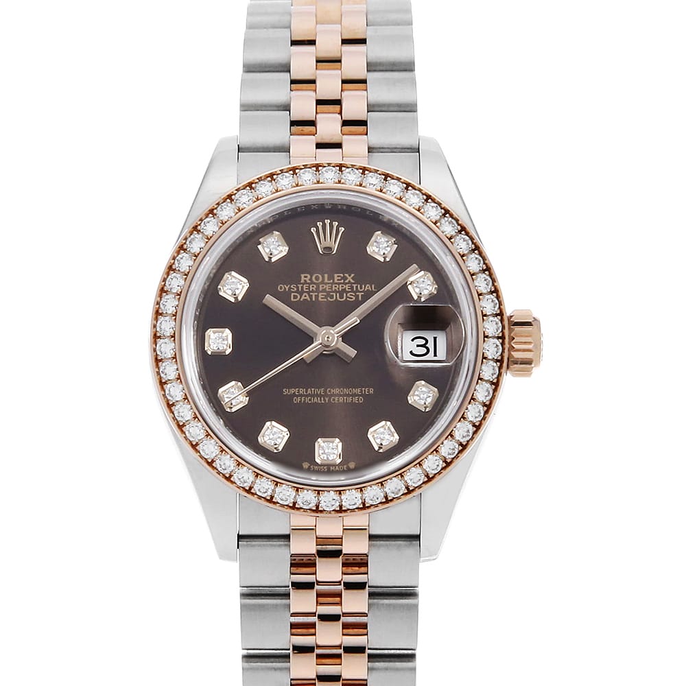 ロレックス デイトジャスト 279381RBR レディース 中古