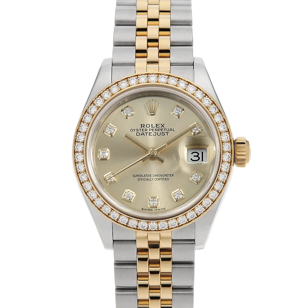 ロレックス デイトジャスト 279383RBR レディース 中古