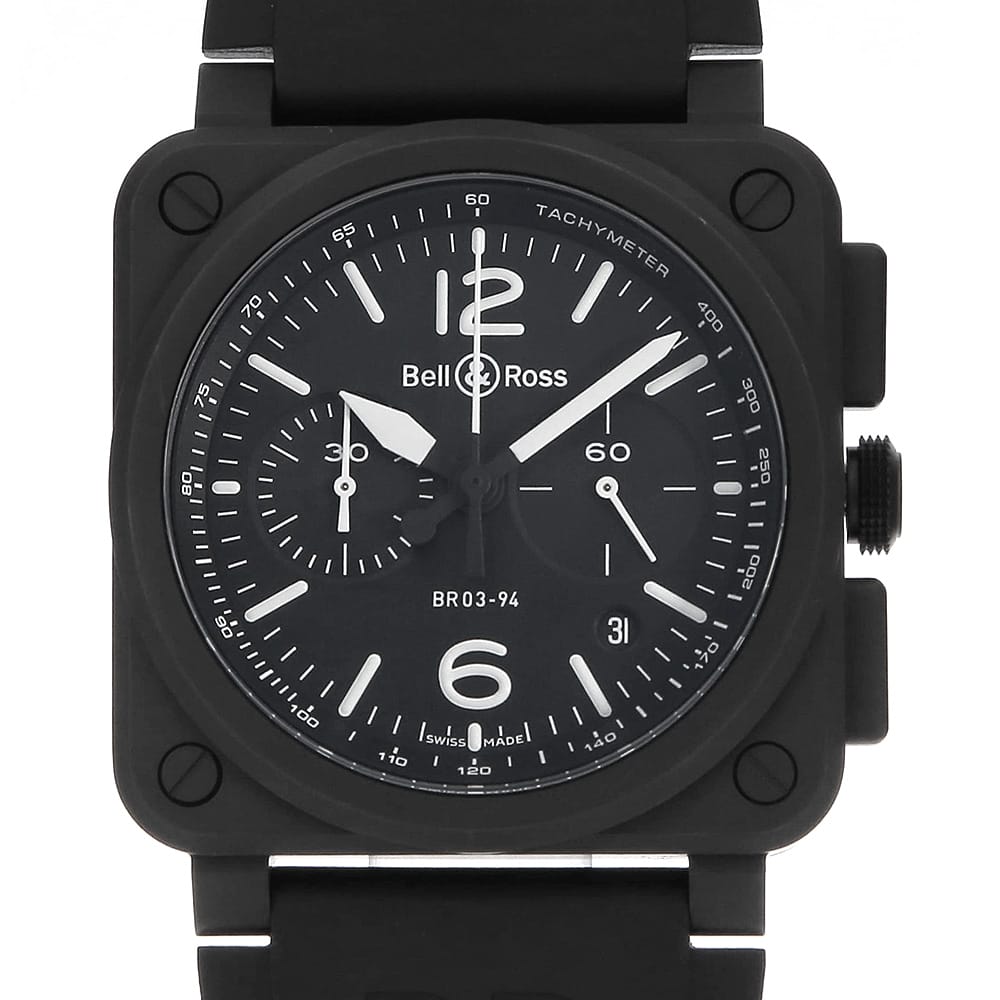 BELL&ROSS BR0394-BL-CE Men's Used