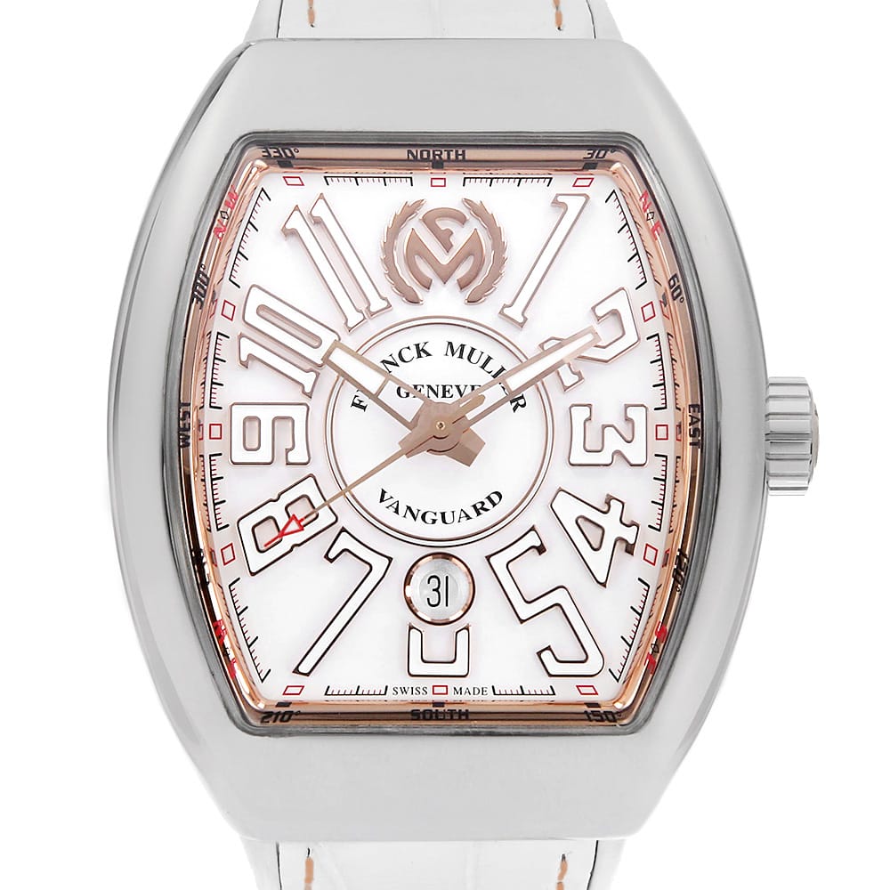 フランクミュラー ヴァンガード V45 SC DT STG J AC 5N メンズ 中古