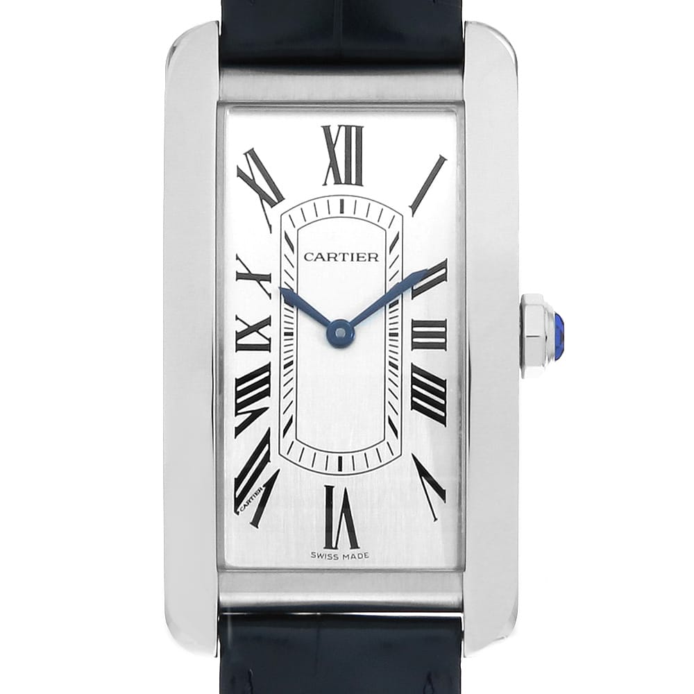 カルティエ タンクアメリカン WSTA0083 メンズ 中古
