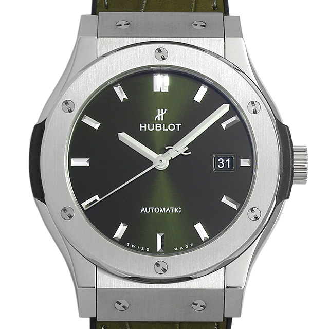 クラシックフュージョン グリーン チタニウム 542.NX.8970.LR メイン画像