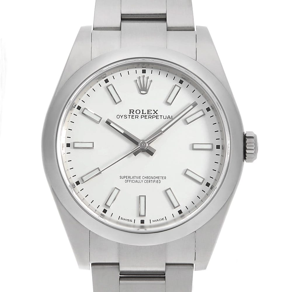ロレックス オイスターパーペチュアル 114300 メンズ 中古
