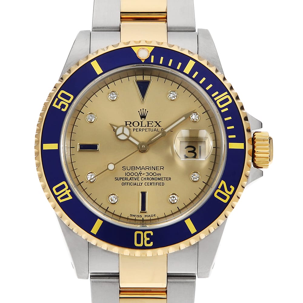 ロレックス サブマリーナ 16613SG メンズ 中古