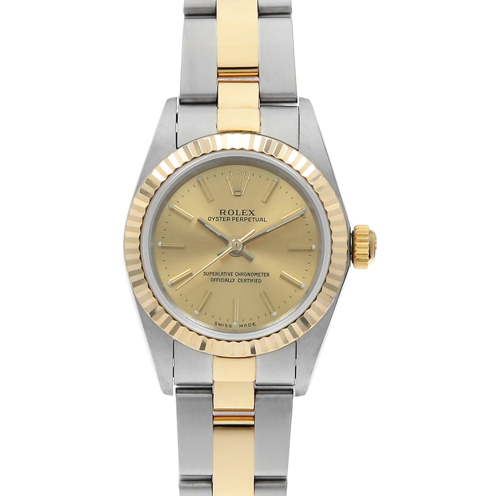 ROLEX Oyster Perpetual 76193 Ladies Used