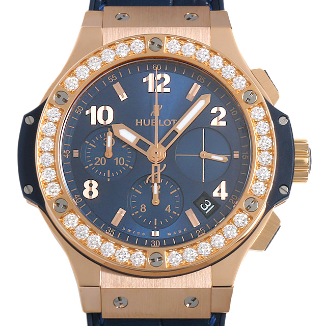 ビッグバン ゴールド ブルー ダイヤモンド 341.PX.7180.LR.1204 メイン画像