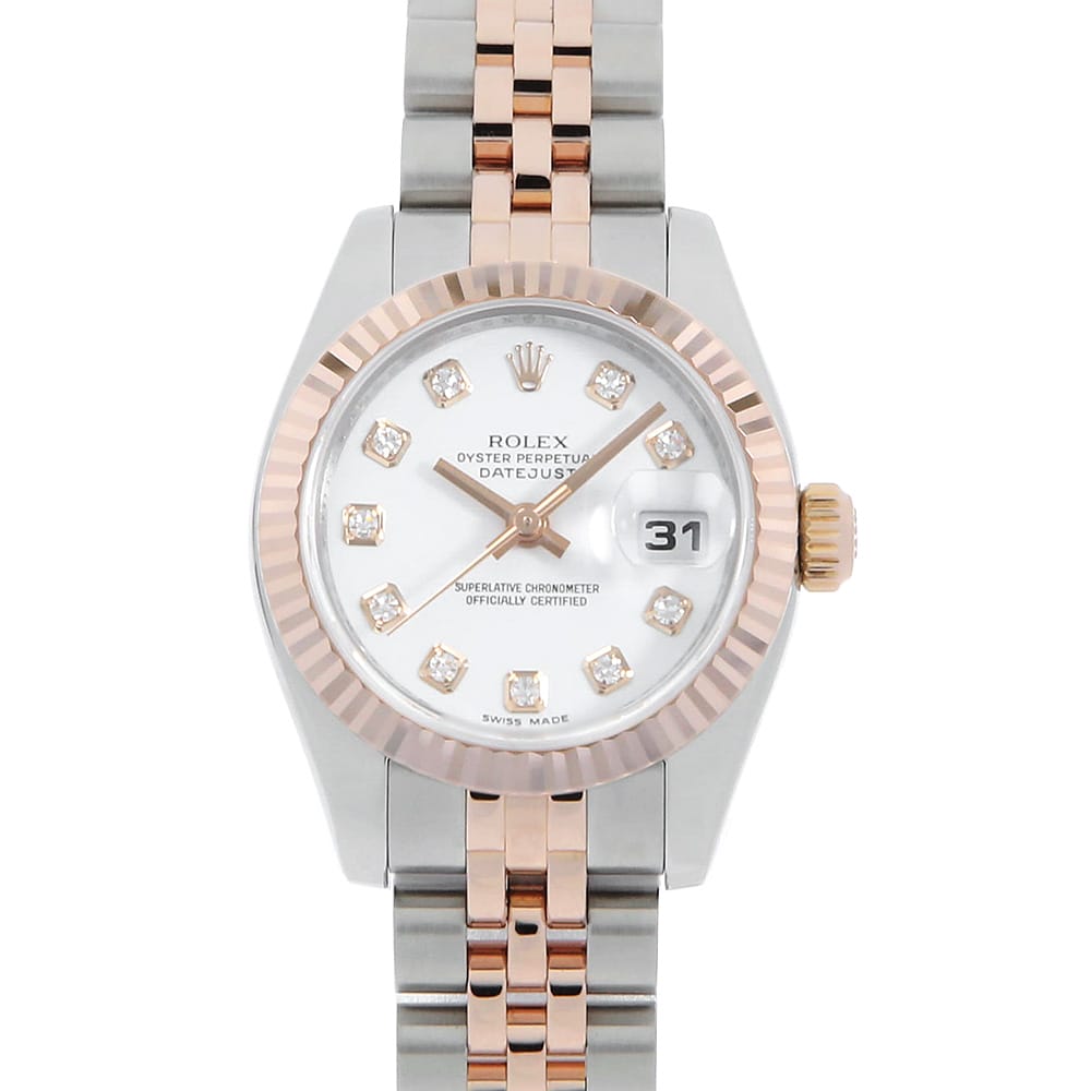 ロレックス デイトジャスト 179171G レディース 中古