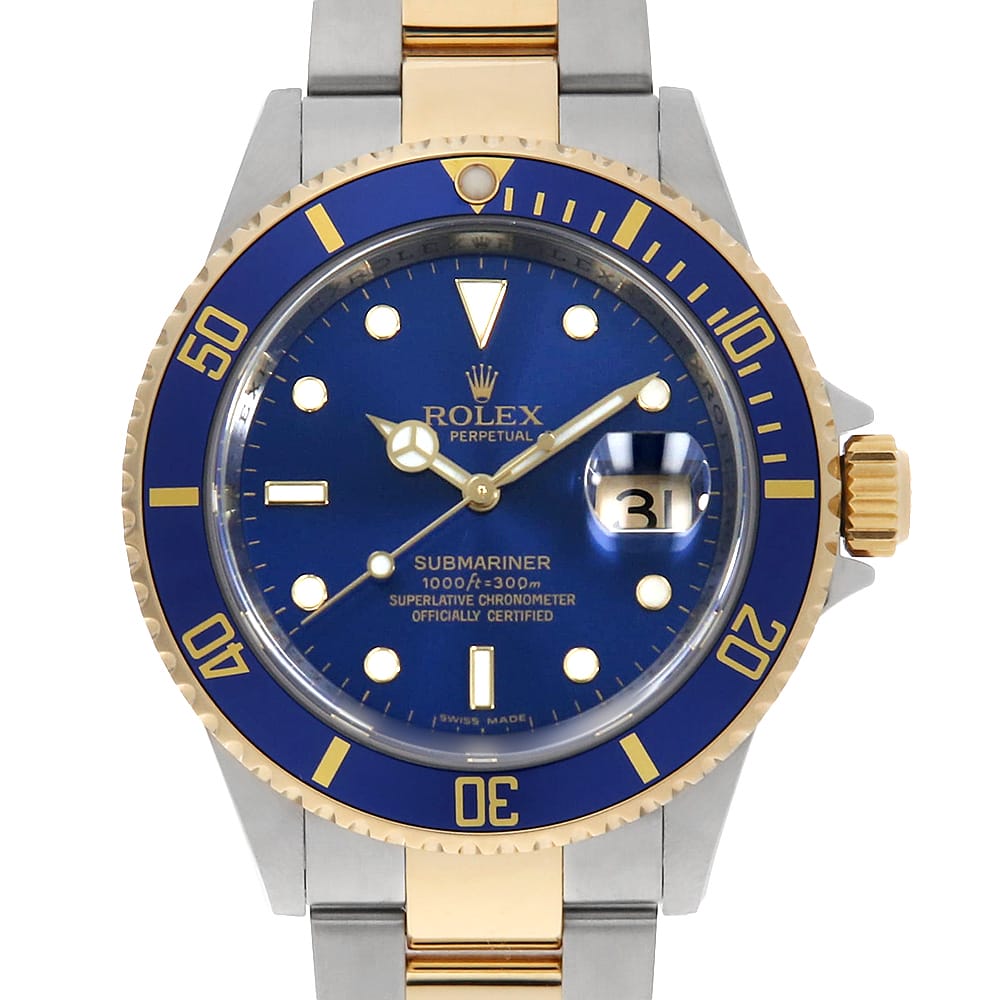 ロレックス サブマリーナ 16613 メンズ 中古