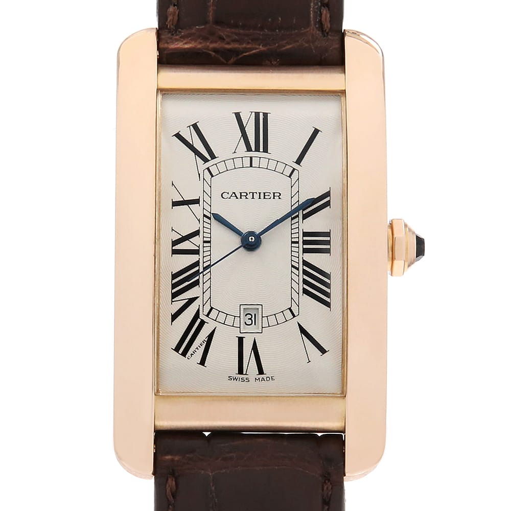 カルティエ タンクアメリカン W2609156 メンズ 中古