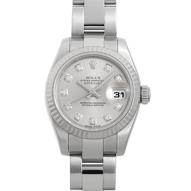 デイトジャスト 10Pダイヤ 179174G メイン画像