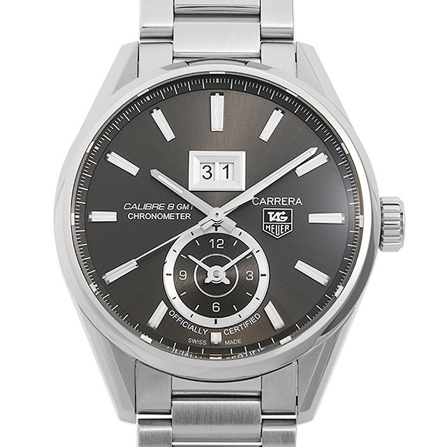 タグホイヤー カレラ GMT グランドデイト WAR5012.BA0723 中古 メンズ