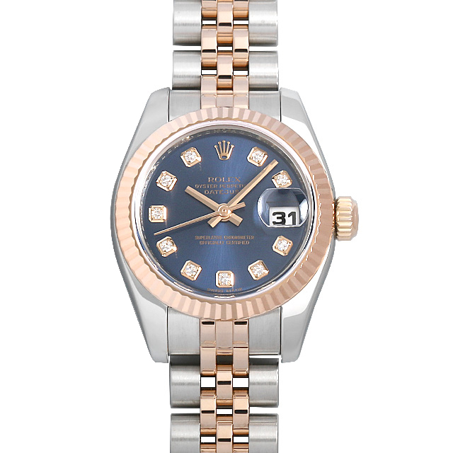 デイトジャスト 10Pダイヤ 179171G メイン画像