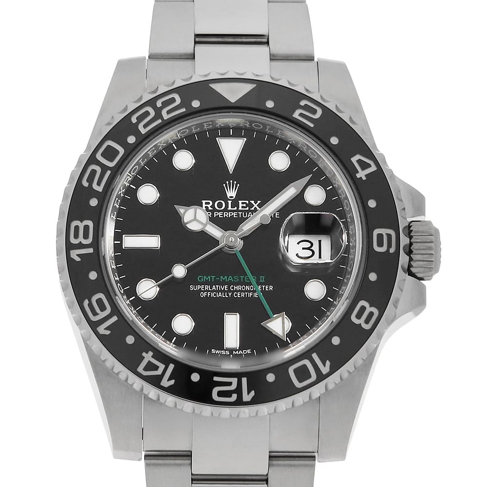 ロレックス GMTマスター 116710LN メンズ 中古