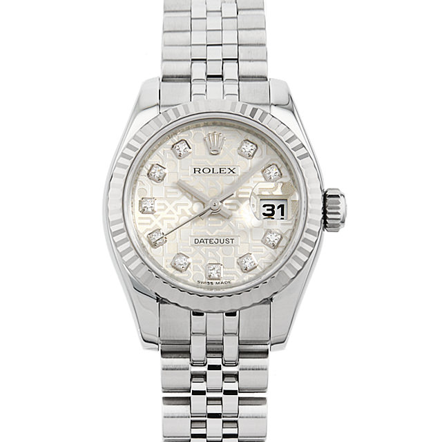 デイトジャスト 10Pダイヤ 179174G メイン画像