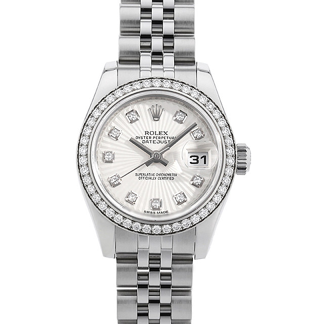 デイトジャスト 10Pダイヤ ベゼルダイヤ 179384G メイン画像