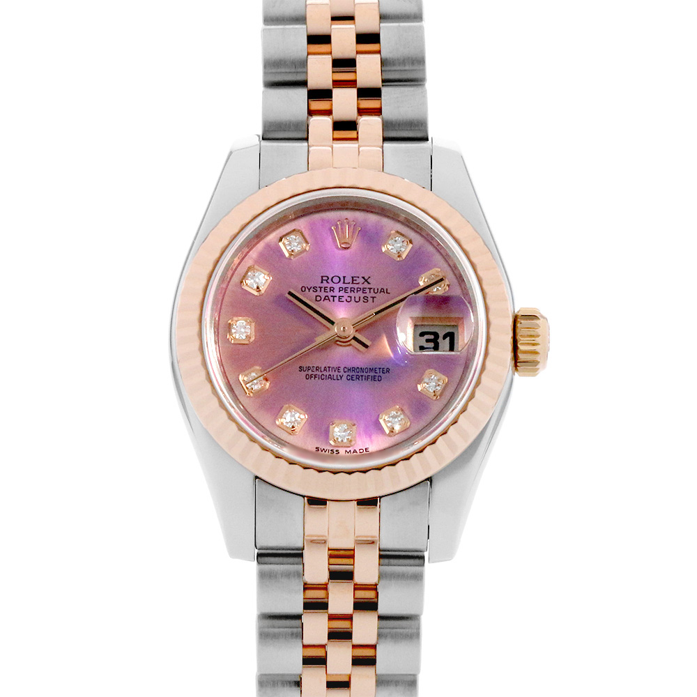 デイトジャスト 10Pダイヤ 179171G メイン画像