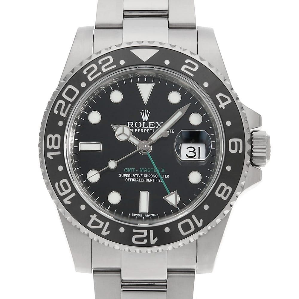 ロレックス GMTマスター 116710LN メンズ 中古