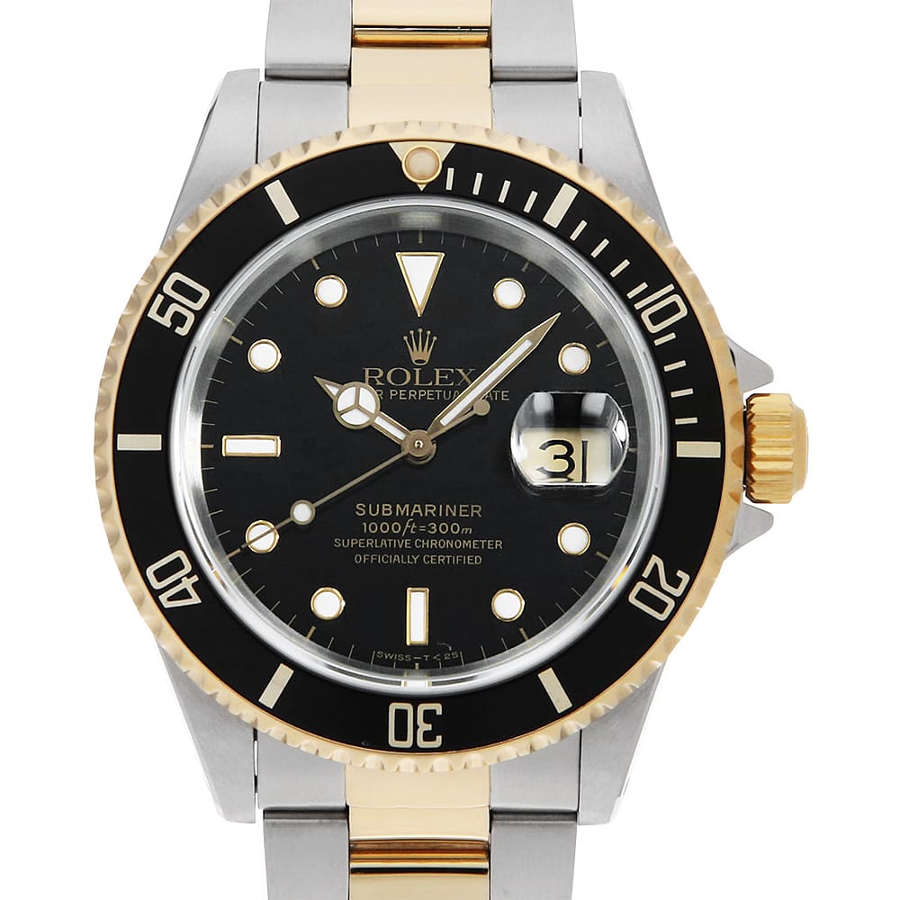 ロレックス サブマリーナ 16613 メンズ 中古