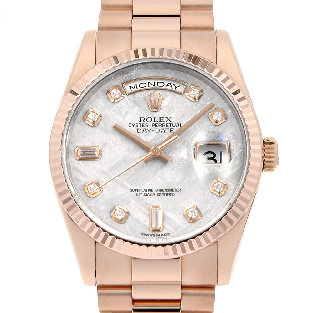 ロレックス デイデイト 118235FA METEO メンズ 中古