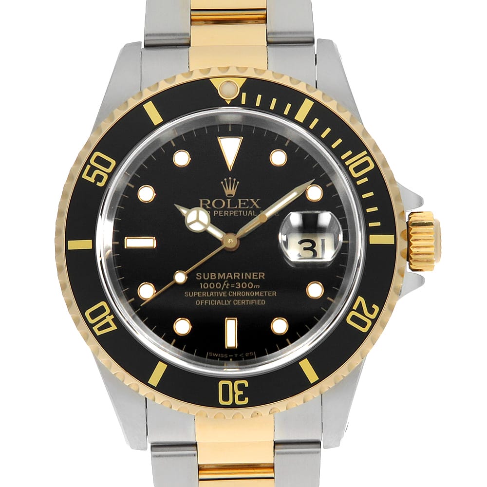 ロレックス サブマリーナ 16613 メンズ 中古