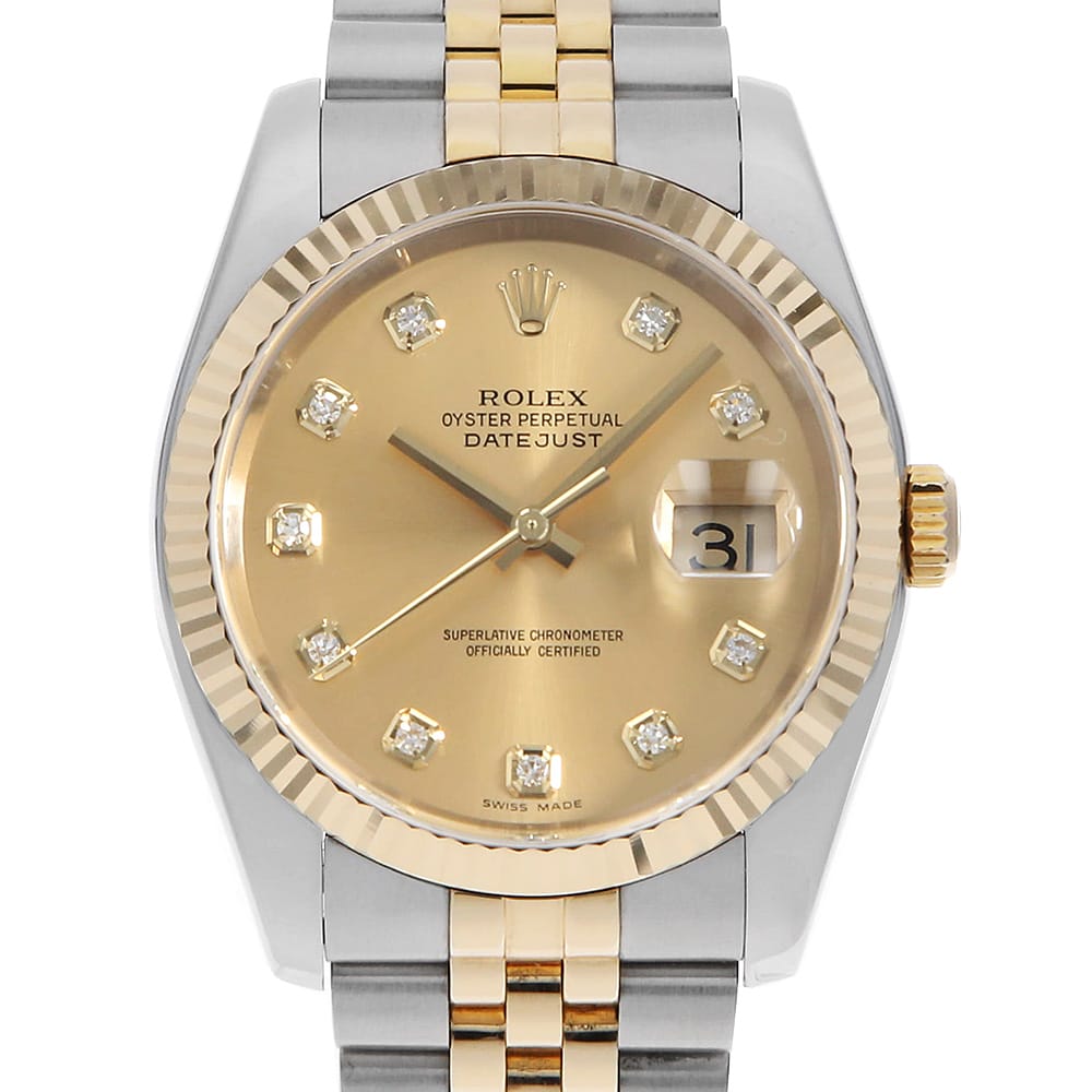 ROLEX Datejust 116233G Men's Used