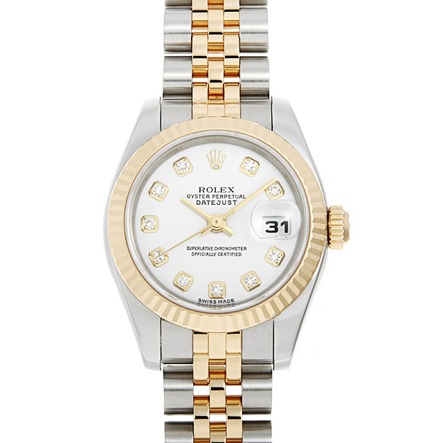 デイトジャスト 10Pダイヤ 179173G メイン画像