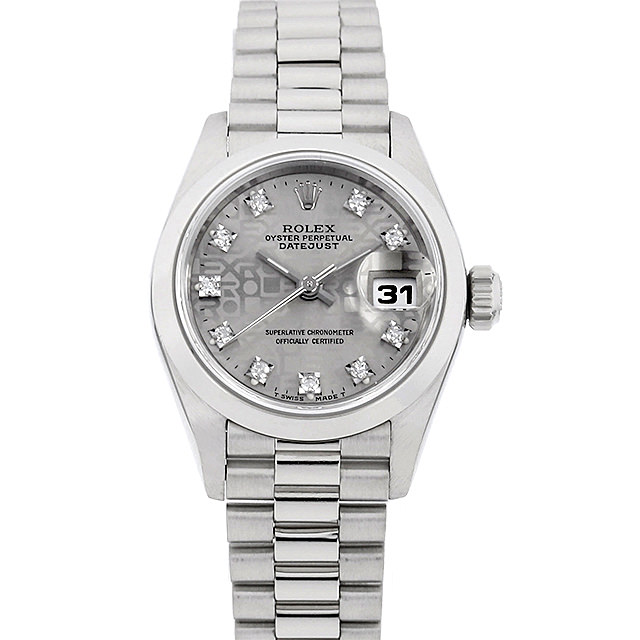 デイトジャスト 10Pダイヤ 69166G メイン画像