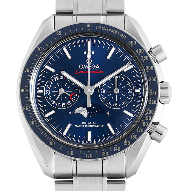 スピードマスター ムーンウォッチ コーアクシャル マスタークロノメーター ムーンフェイズ クロノグラフ 304.33.44.52.03.001 メイン画像