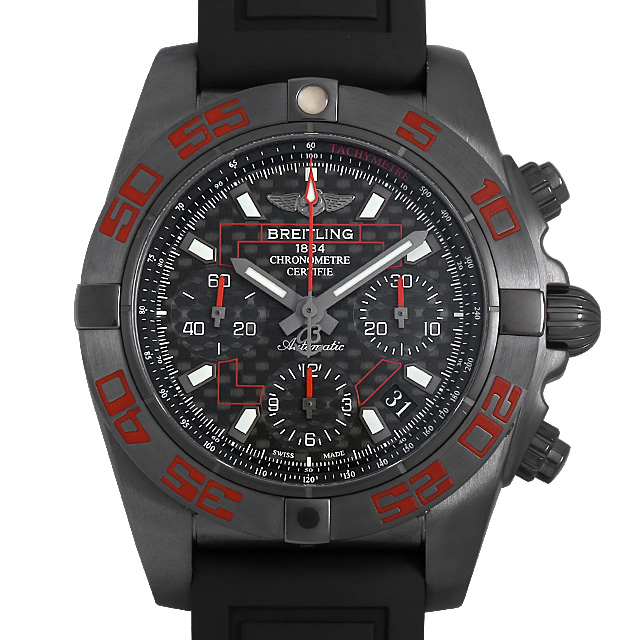 クロノマット ブラックカーボン日本限定300本 M014BJAVPB(MB0141)(MB0141B8/BD57) メイン画像