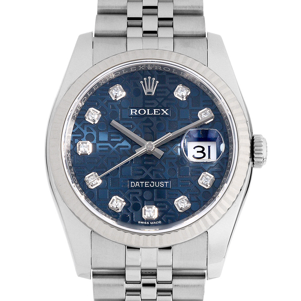 デイトジャスト 10Pダイヤ 116234G メイン画像