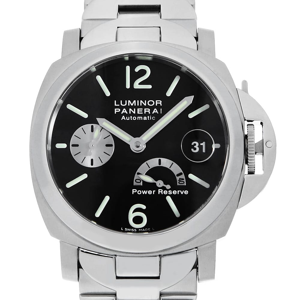 パネライ ルミノールパワーリザーブ PAM00126 メンズ 中古
