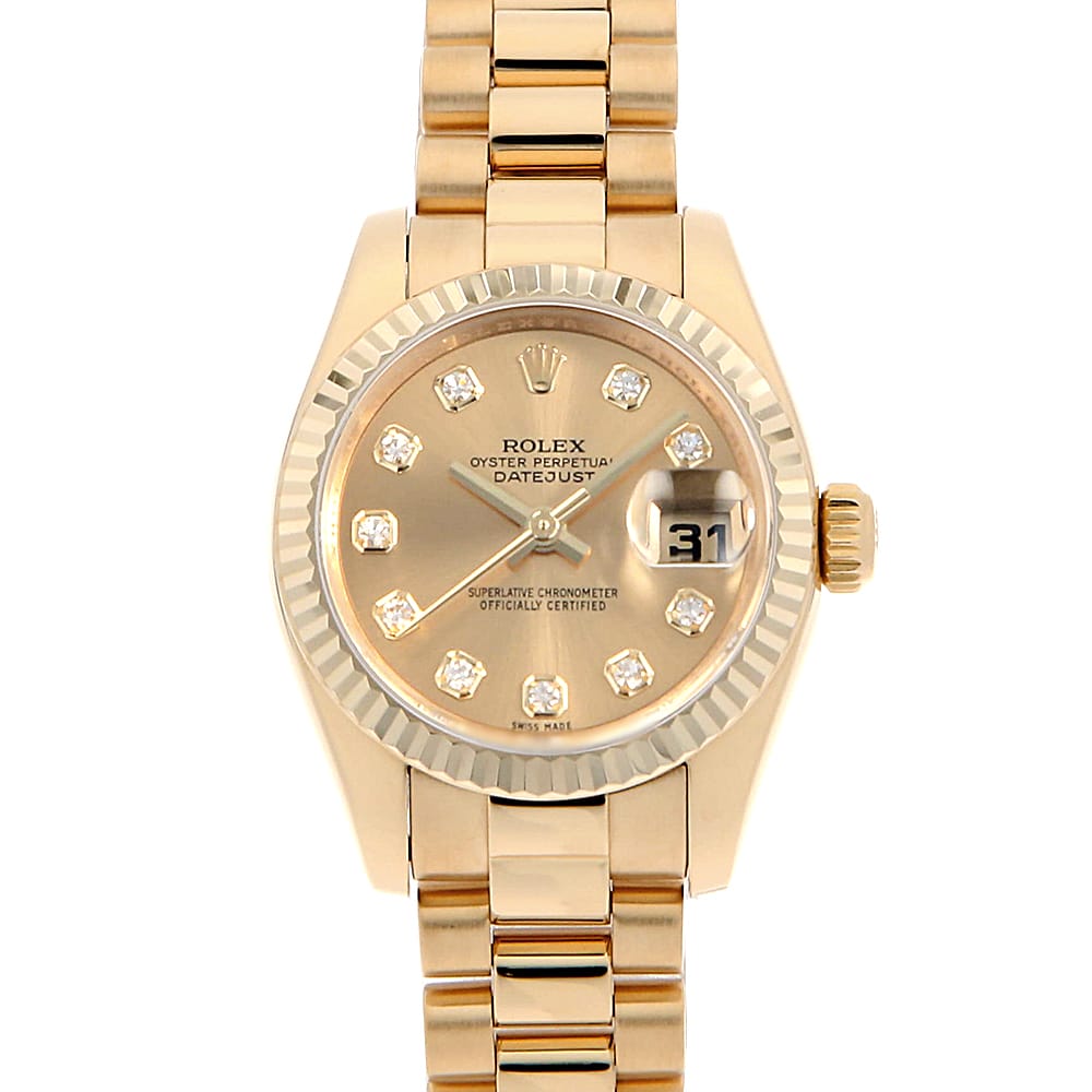 ロレックス デイトジャスト 179178G レディース 中古