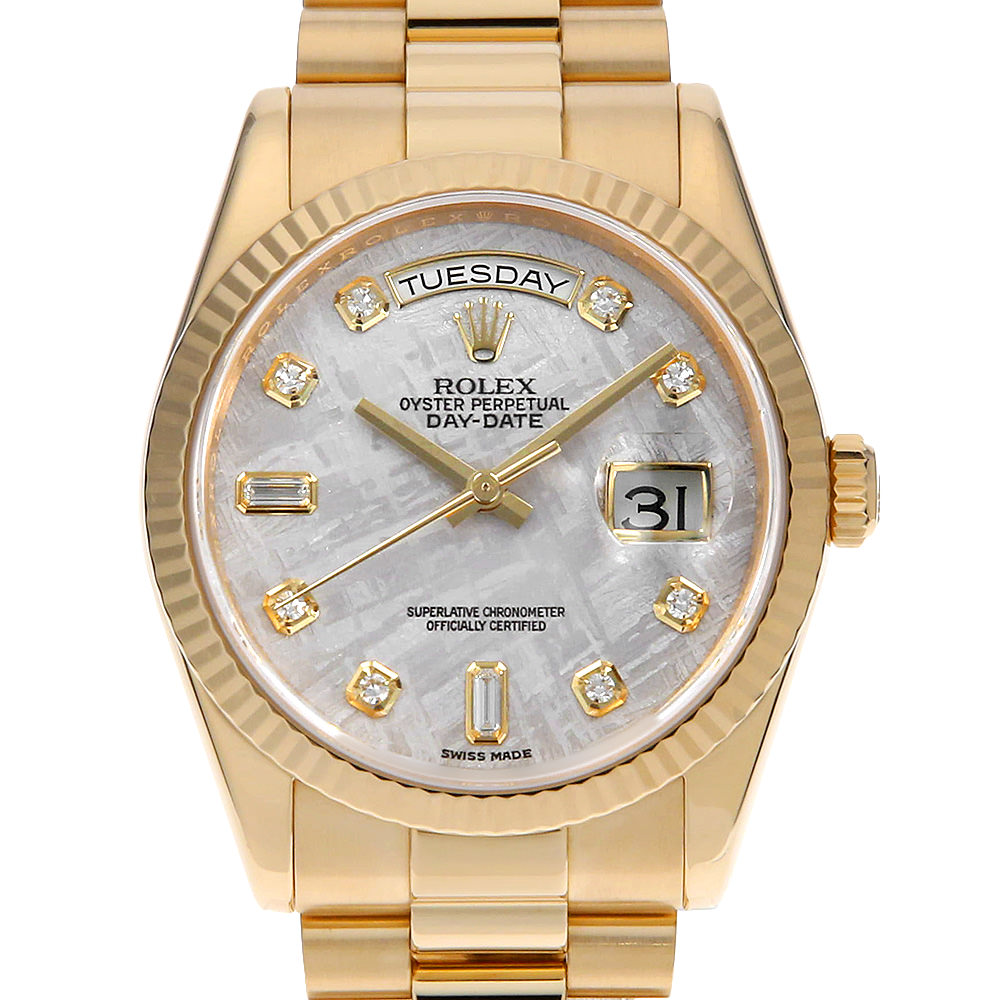 ロレックス デイデイト 118238A METEO メンズ 中古