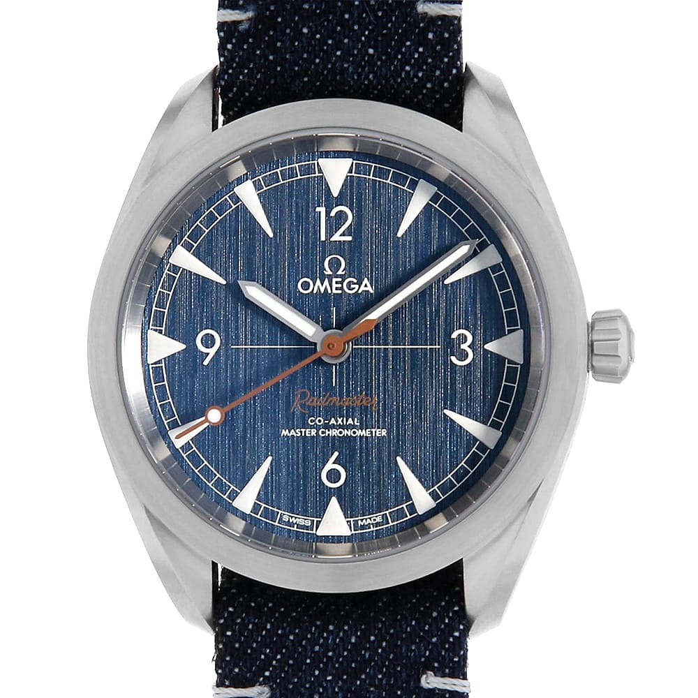 オメガ レイルマスター 220.12.40.20.03.001 メンズ 中古