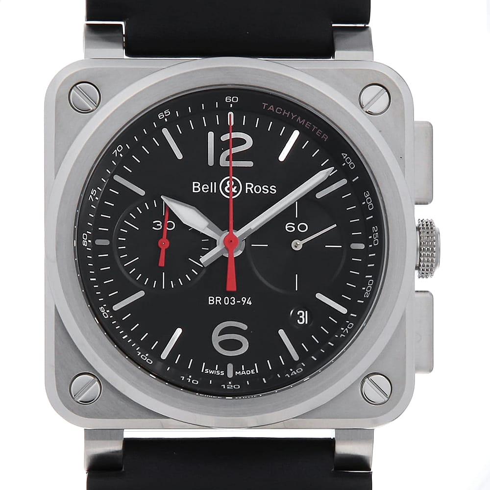 BELL&ROSS BR0394-BLC-ST/SCA Men's Used