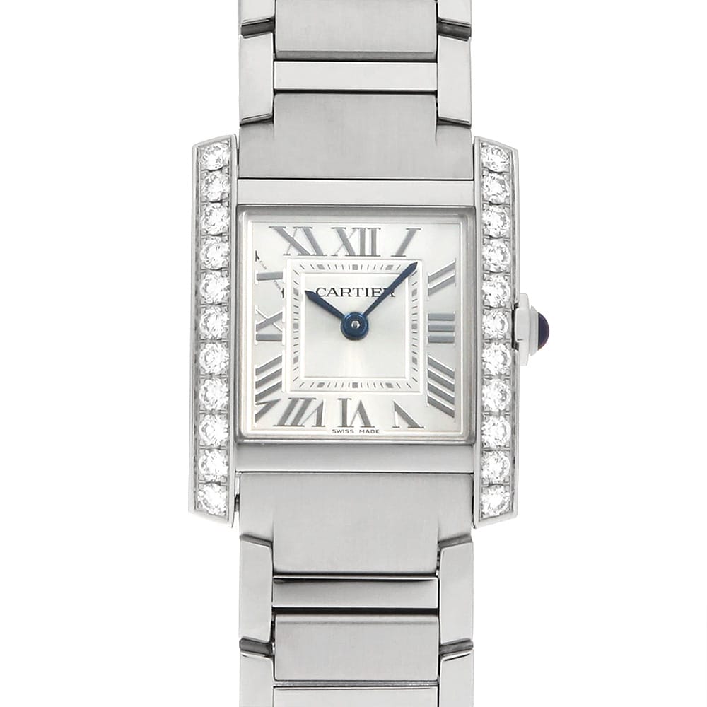 カルティエ タンクフランセーズ W4TA0020 レディース 中古