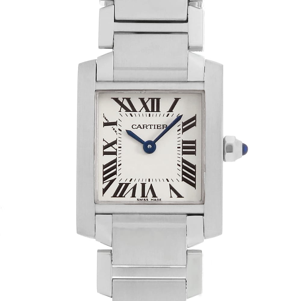 カルティエ タンクフランセーズ W51008Q3 レディース 中古