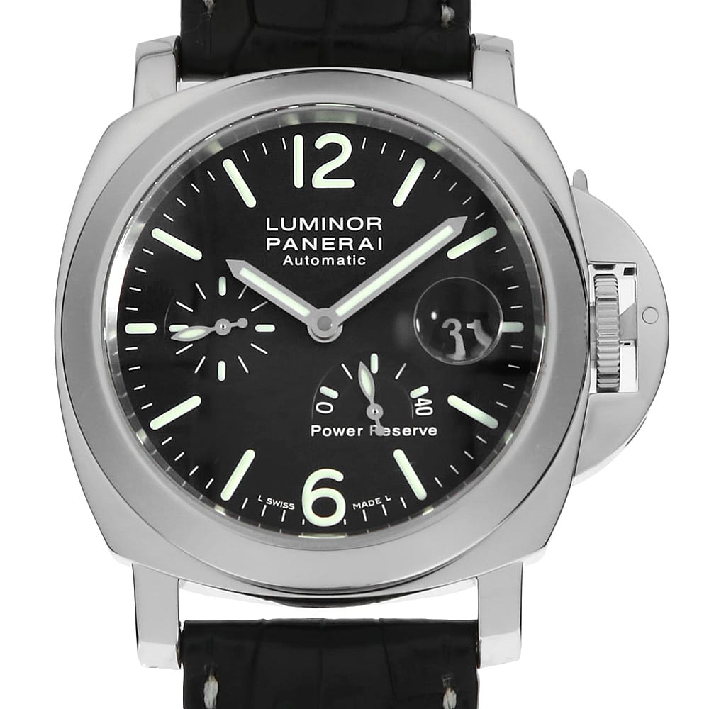 パネライ ルミノールパワーリザーブ PAM00090 メンズ 中古