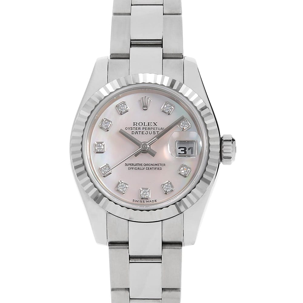 ロレックス デイトジャスト 179174NG レディース 中古