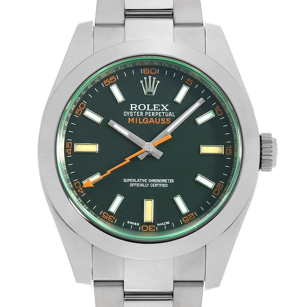 ロレックス ミルガウス 116400GV メンズ 中古