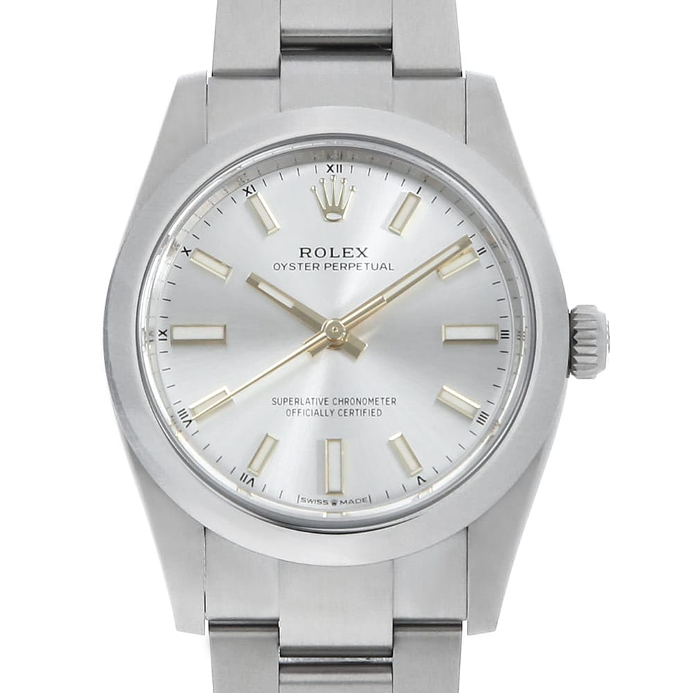 ロレックス オイスターパーペチュアル 124200 メンズ 中古