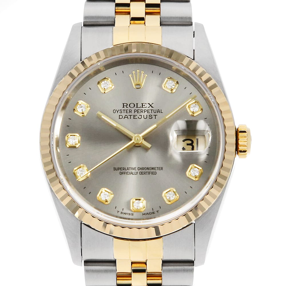 ロレックス デイトジャスト 16233G メンズ 中古