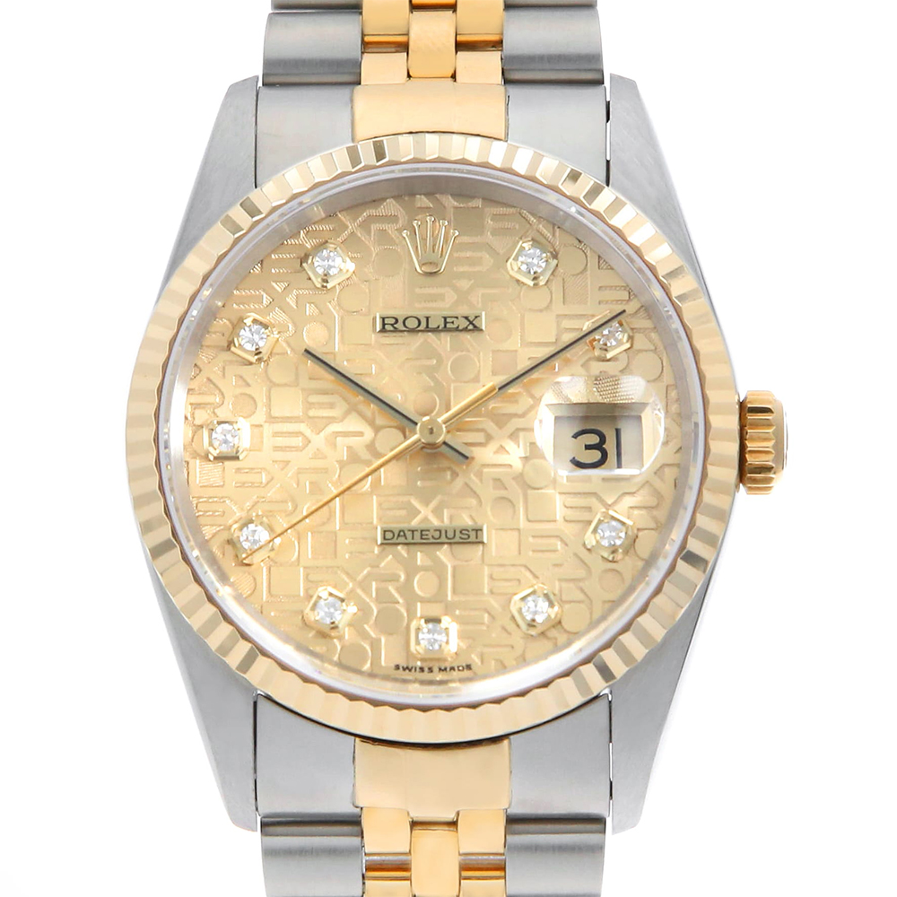 ロレックス デイトジャスト 16233G メンズ 中古