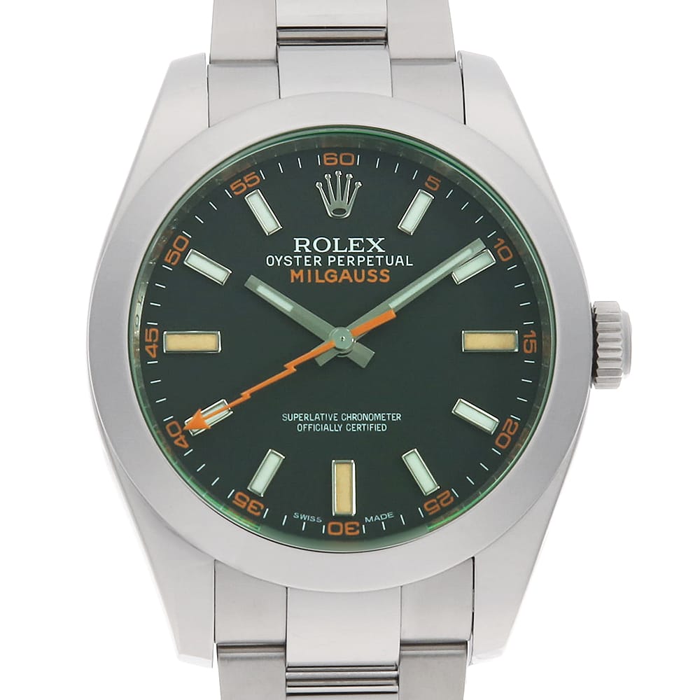 ロレックス ミルガウス 116400GV メンズ 中古