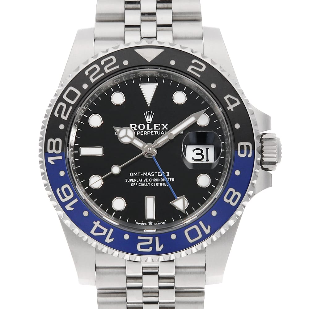 ロレックス GMTマスター 126710BLNR メンズ 中古