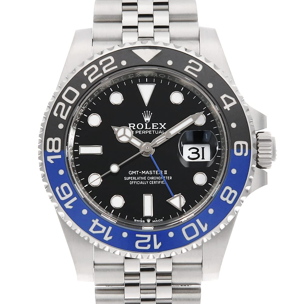 ロレックス GMTマスター 126710BLNR メンズ 中古