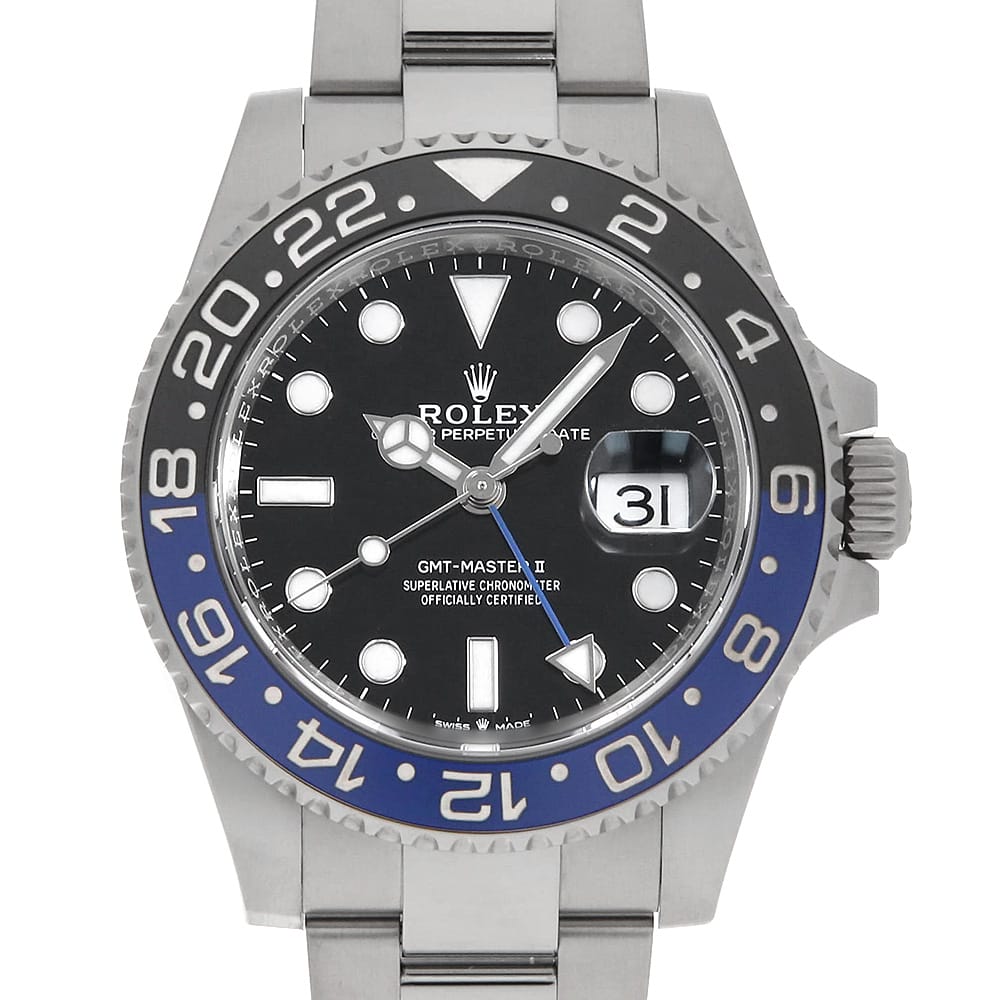 ロレックス GMTマスター 126710BLNR メンズ 中古