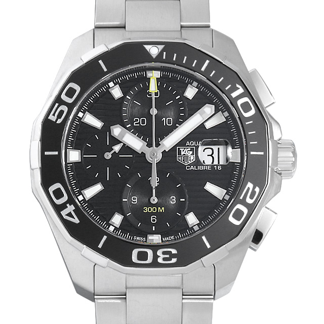 タグホイヤー アクアレーサー クロノグラフ キャリバー16 CAY211A.BA0927 中古 メンズ