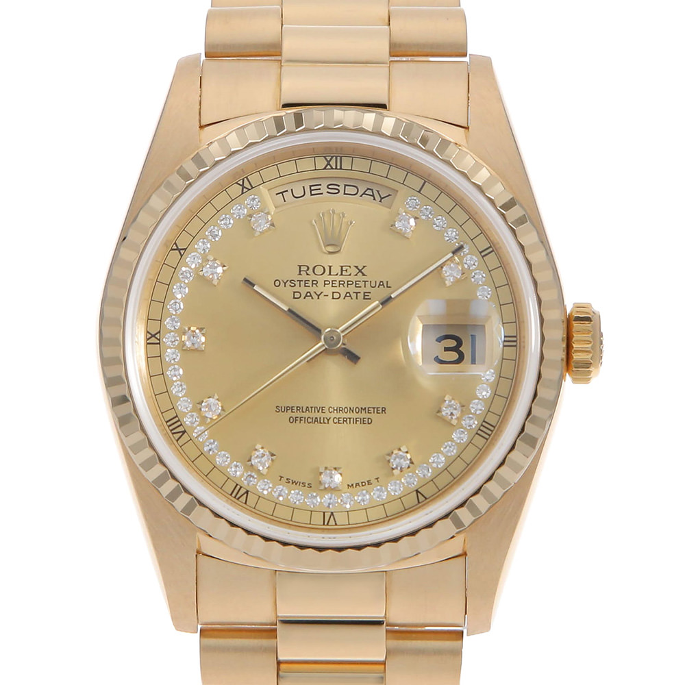 ROLEX Day Date 18238LB Men's Used